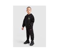 Nike Glow Repeat Swoosh Tracksuit Children - Black - Kids 3-4Y
