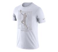 Nike Golden State Warriors MVP DRI-FIT NBA Quick Dry Short Sleeve White CT4011-100 L