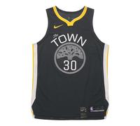 Nike Golden State Warriors Statement Edition Stephen Curry 30 AU Jersey GSW 'Black Yellow' 863152-060 XL