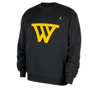 Nike Golden State Warriors Statement Essentials Men's Jordan NBA Fleece Crew-Neck Sweatshirt - Black - Cotton/Polyester XL