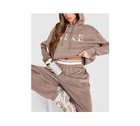 Nike Graphic Oversized Hoodie - Brown - Womens XS