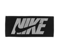 Nike Graphic Print Jacquard Towel - Black/White - One Size - Black/White - 100% Cotton