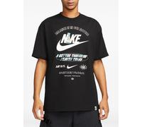 Nike graphic-print T-shirt - Black M