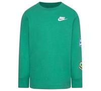 NIKE Green Kids Long Sleeve Jersey 86L833-E5D, Green, 5-6 A