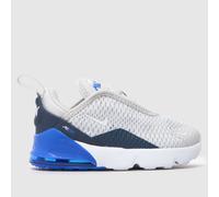 Nike Grey Multi Air Max 270 Boys Toddler Trainers UK 3.5 (EU 19½)
