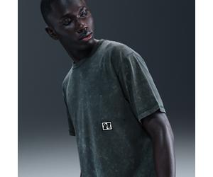 Nike Gym Heritage Men's Dri-FIT Short-Sleeve Training Top - Green - Cotton/Polyester XXL