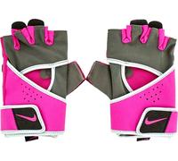 Nike Womens/Ladies Gym Premium Sport Fingerless Gloves (Pewter/Pinksicle) - Grey - Size X-Small
