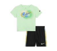 Nike Hazy Rays Baby (12-24M) Shorts Set - Black - Cotton 12M