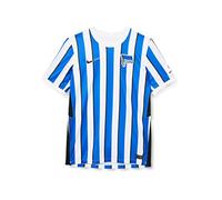 Nike Hbsc Y Nk BRT Stad JSY Ss HM T-Shirt - White/(Black) (Partial Sponsor), Large