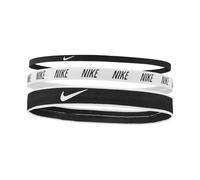 NIKE HEADBANDS MIXED WIDTH ( 3 PACK ) - BLACK / WHITE