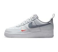 NIKE HF3836-001 Air Force 1 '07 Men Photon DUST/Cool Grey-Safety Orange UK 8