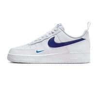 NIKE HF3836-100 Air Force 1 '07 Men White/DEEP Royal Blue-LT Photo Blue UK 10.5