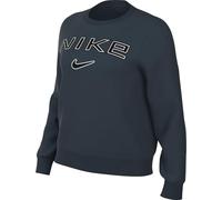 NIKE HM9754-478 Sportswear Phoenix Fleece Sweatshirt Women's Armory Navy/Photon Dust/Black Size L
