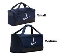 NIKE HOLDALL DUFFEL BAG ACADEMY SPORT TRAVEL BLACK NAVY SMALL MEDIUM