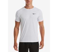 Nike Swim Dry Fit Short Sleeve Rash Guard White L Men