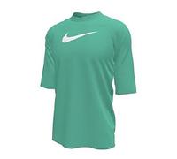 NIKE Hydroguard Solid Ess Short Sleeve Hydrogu Bleached Turq Swim