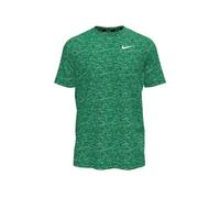 Nike Swim Hydroguard Heather Essential Short Sleeve T-shirt Green L Men