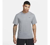 Nike Hyverse Men's Dri-FIT UV Short-sleeve Versatile Top - Grey - Polyester L