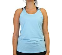 NIKE Icnclsh Elastkia Tanktop Women's Tanktop - Glacier Ice/White, Large