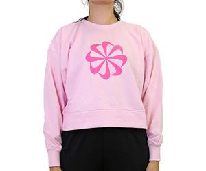 NIKE Icon Clash Dry Pt Tp Gd Sweatshirt Women's Sweatshirt - Pink Foam/Hyper Pink, XS