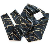 NIKE ICON CLASH FAST RUNNING METALLIC PRINT TIGHTS BLACK DM1511-010 WOMEN XS