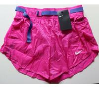 NIKE ICON CLASH RUNNING DRI FIT SHORTS - FIRE PINK CJ2429-601 WOMEN XS