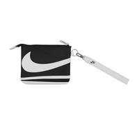 Nike Icon Cortez Wristlet Wrist Pouch Small Bag Organizer Everyday Accessory, Black/Black/White, One Size