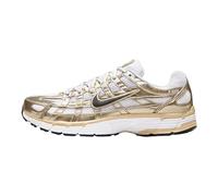 NIKE IF1787-100 W P-6000 GLD Women White/Black-Grain-MTLC Gold Grain UK 5.5