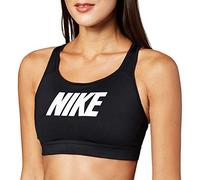 Nike Impact Strappy Bra Grx Sports Bra - Black/(White), Large, BV3920