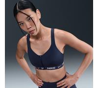 Nike Indy High-Support Women's Padded Front-Zip Sports Bra - Blue - Polyester/Elastane S