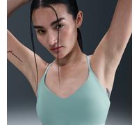 Nike Indy Light-Support Women's Padded Adjustable Sports Bra - Green - Polyester/Elastane XL