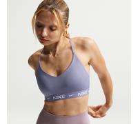 Nike Indy Light-Support Women's Padded Adjustable Sports Bra - Purple - Polyester/Elastane XXL