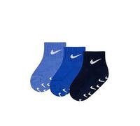 Nike Infant Unisex 3 Pack Gripper Socks - Multi, Multi, Size 2-4 Years Print