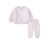 Nike Infant Unisex Essential Crew And Jogger Set, Pink, Size 24 Months Pink