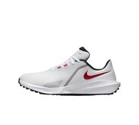 Nike Infinity G NN Golf Shoes (FN0555-101, White/Pure Platinum/Black/University Red), White Pure Platinum Black University Red, 10 UK