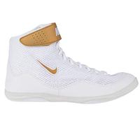 Nike INFLICT Mens 325256-100 (White/Metallic Gold-Wolf Grey), Size 11, White, 10 UK