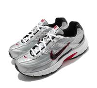 Nike Initiator Silver Black White Red Men Vintage Running Casual Shoe 394055-001