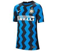 Nike Inter Fc 20/21 Breathe Stadium Home Short Sleeve Junior T-shirt