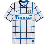 Nike INTER M Nk Brt Stad Jsy Ss AW T-Shirt - White/(Black) (Full Sponsor), XXX-Large