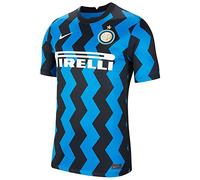 Nike INTER M Nk Brt Stad Jsy Ss HM T-Shirt - Blue Spark/(White) (Full Sponsor), Large