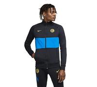 Nike INTER M Nk I96 Anthm TRK JKT Sport Jacket - Black/Blue Spark/(Tour Yellow) (No Spon-Away), X-Large