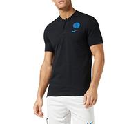 Nike Inter M NSW Modern GSP AUT Polo Shirt - Black/(Blue Spark) (No Spon-Player), Large