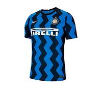 Nike Inter M Vapor MTCH JSY Ss HM T-Shirt - Blue Spark/(White) (Full Sponsor), Large