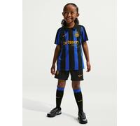 Nike Inter Milan 26/27 Little Kids Home Stadium Football Kit, Lyon Blue/Black/University Gol, Size L Lyon Blue/Black/University Gol