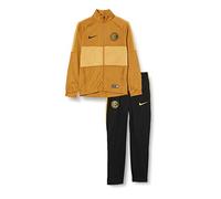 NIKE Inter Y Nk Dry Strk Suit K, Unisex Adult Jumpsuit, Muted Bronze/Black/Truly Gold/Black, L