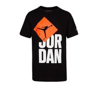 Nike Jdb Jordan Bof Logo T-Shirt Nera da Bambino 957365-023 Nero