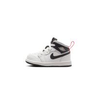 Nike Jordan 1 Mid Baby/Toddler Shoes - White