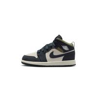 Nike Jordan 1 Mid SE Younger Kids' Shoes - Brown 2.5