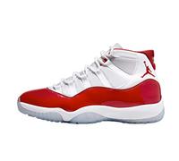 Nike Jordan 11 Retro Cool Grey 2021 Men's Basketball CT8012-005, White/Varsity Red-black, 7 UK