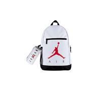 Jordan School Backpack with Pencil Case White